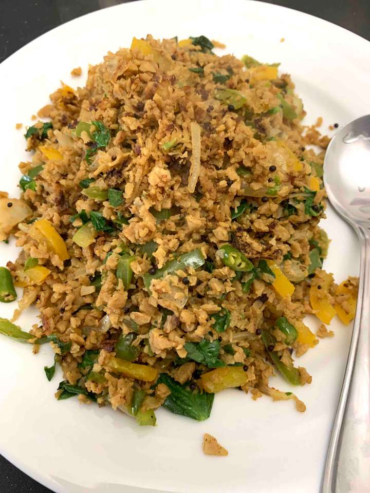 Soya Granules Upma 