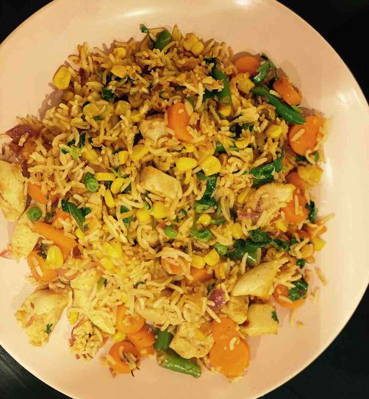 Chicken-Corn Rice 