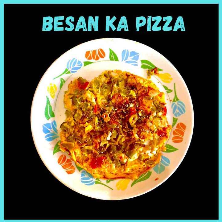 Besan ka Pizza