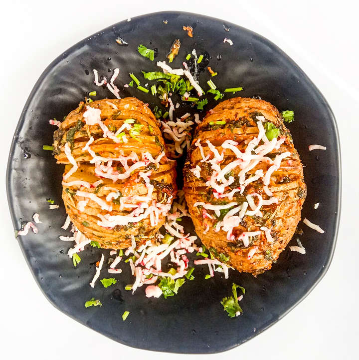 Hasselback Potato