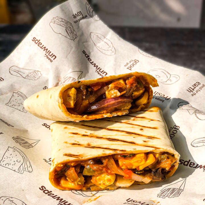 Mix Veg Tortilla Wrap