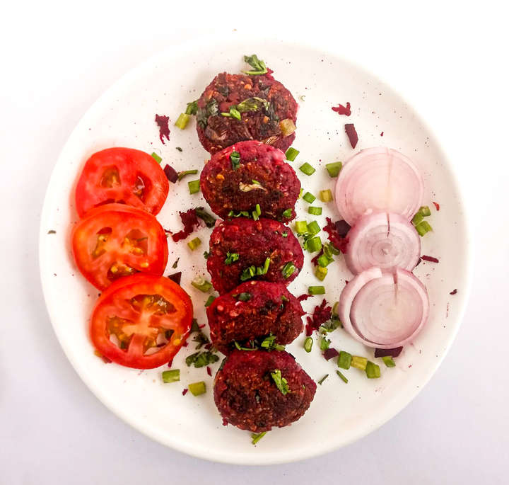 Oats Beetroot Tikki