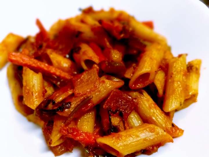 Paneer Red sauce Pasta