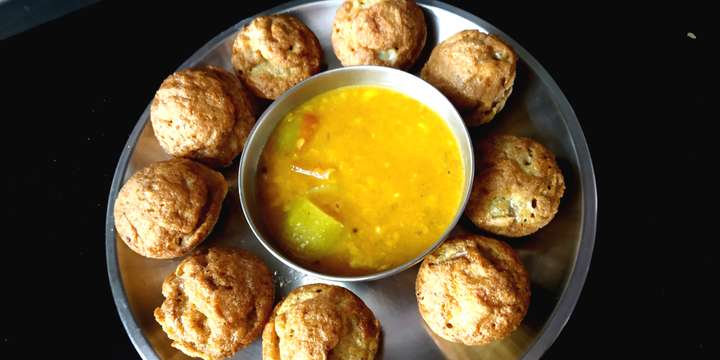 soya egg paniyaram