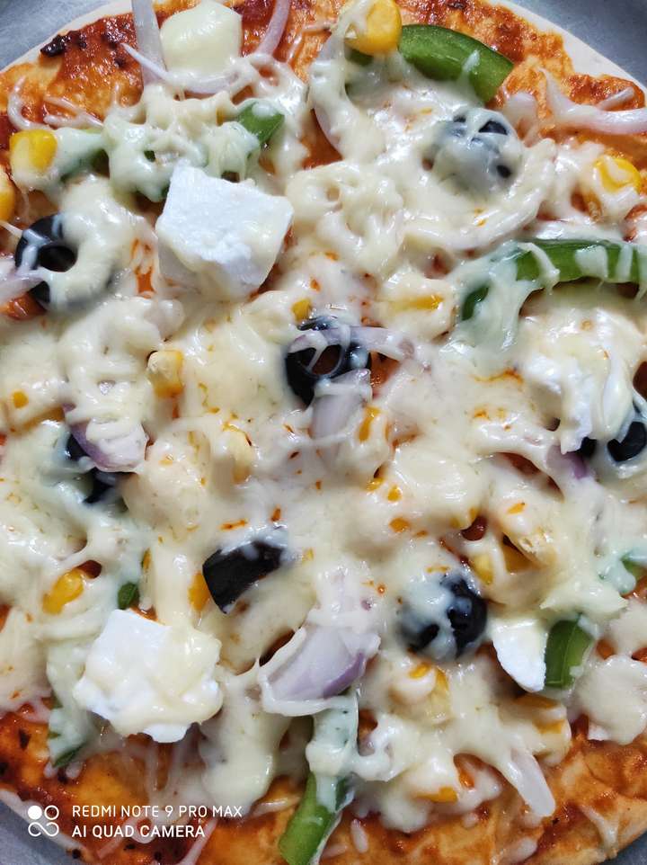 Veg Pan Pizza 🍕