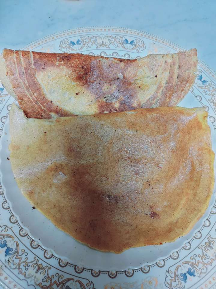 Wheat flour pan cake 