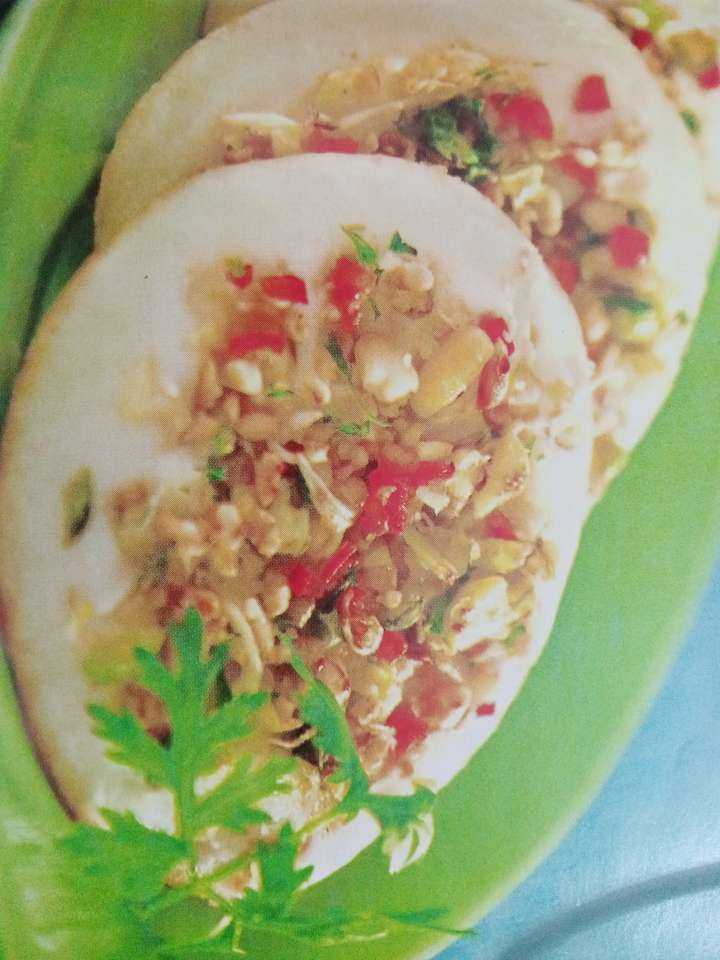 mixed sprouts pancakes