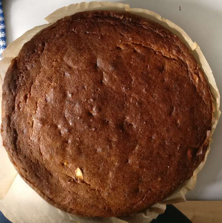 Wheat banana cake