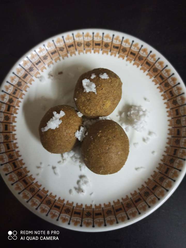 Chocolate Besan Ladoo (Whey) 
