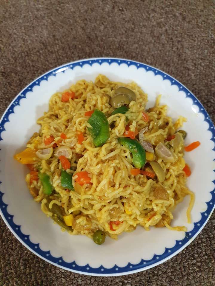 Soya and Veg Maggi