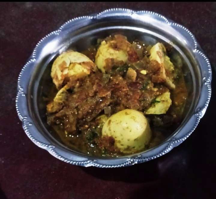 Delicious egg curry😋😋