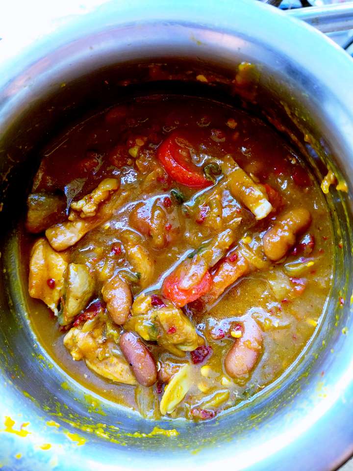Easy beans pumpkin soup
