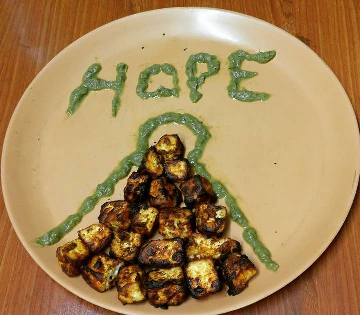 Tandoori Paneer Tikka Air Fryer Version