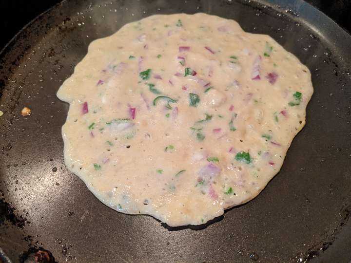 Soya wheat dosa