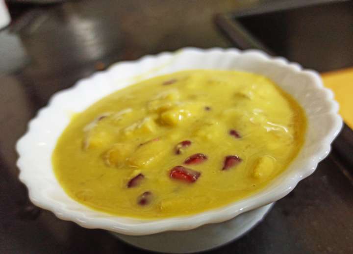Vanilla Whey Fruit Custard