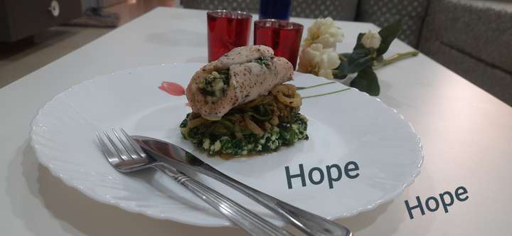 Stuffed chicken roulard