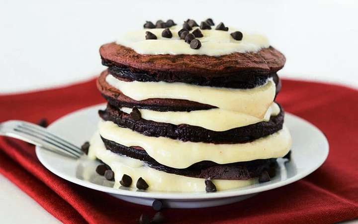 Red Velvet Protein Pancakes Recipe