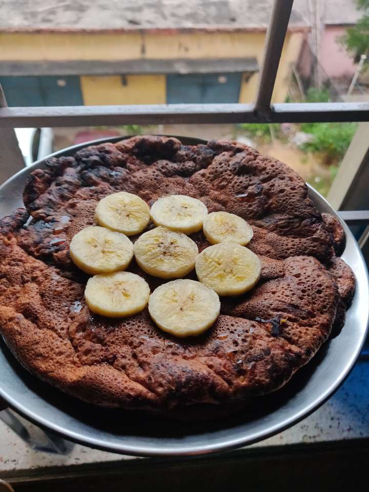 Protein banana pancakes