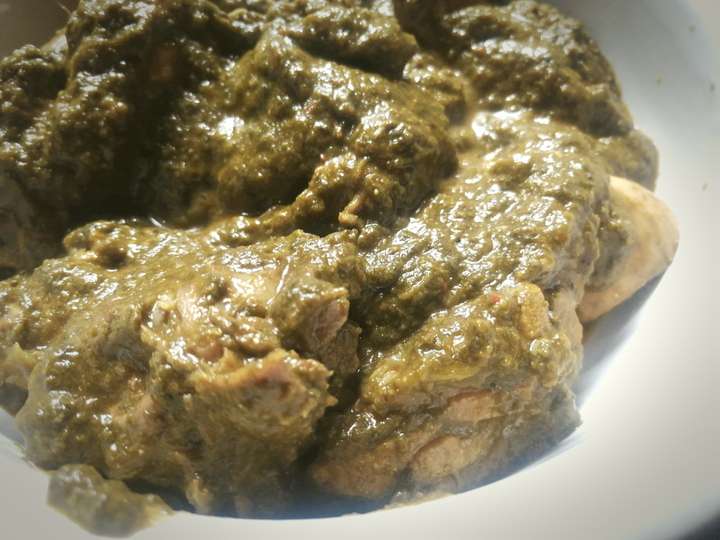 Palak chicken