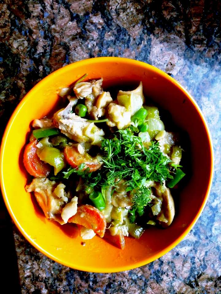 Pan fried Chicken with veggies #tc9 #week2 #hope