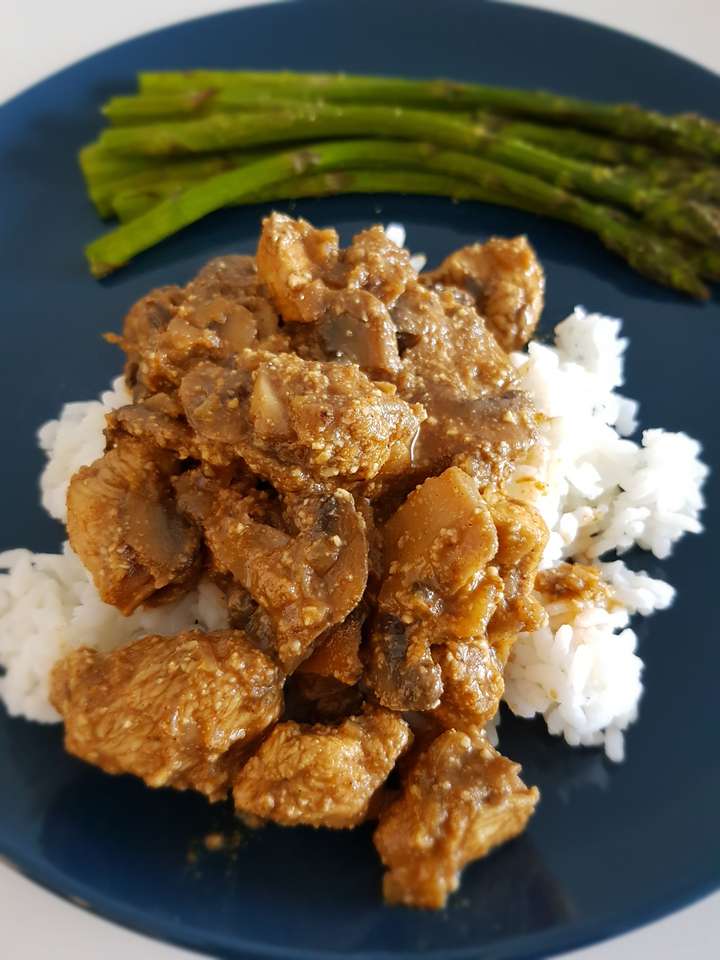 Chicken & Mushroom Curry