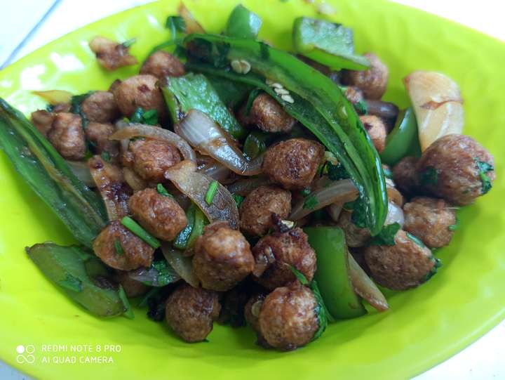 Crispy Soya Manchurian