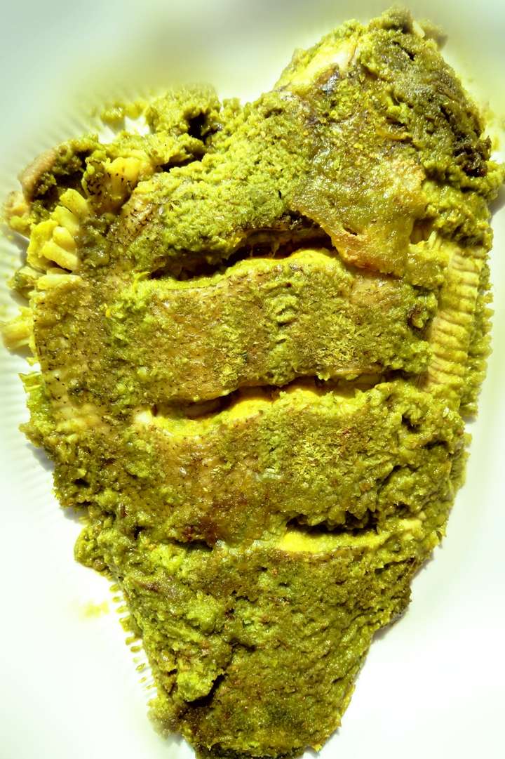 Coconut-Coriander fish ( No oil)