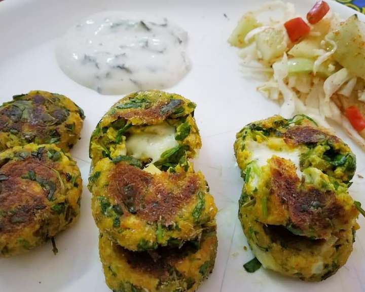 paneer cheesy coins
