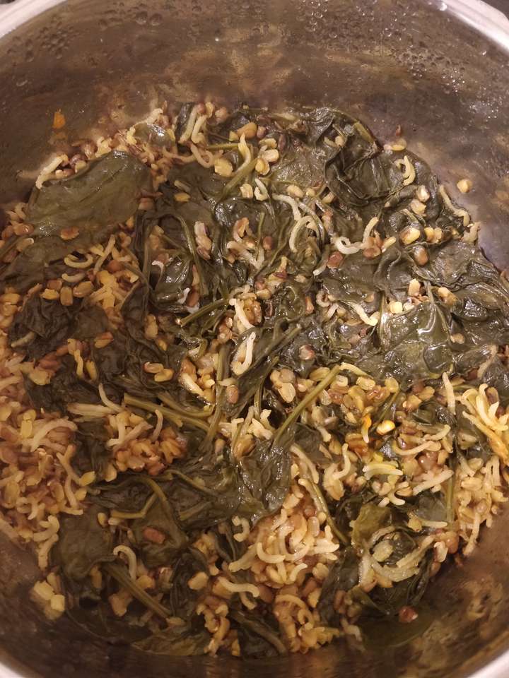 Palak khichdi