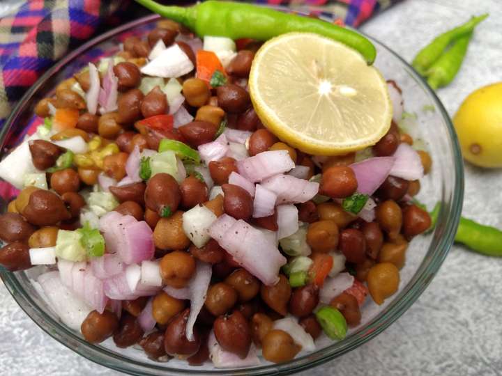 High protein black gram salad