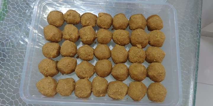 soya besan laddoo