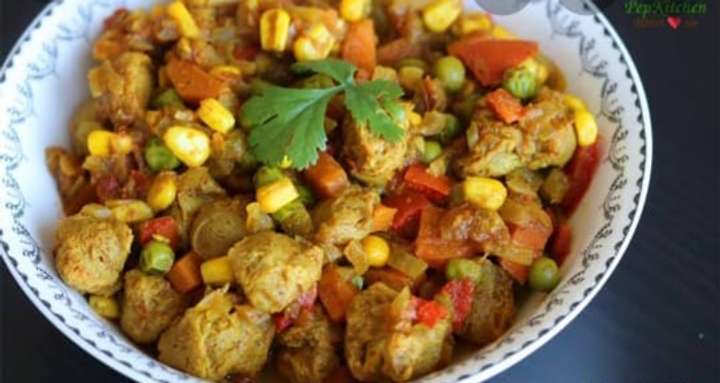 soya veg masala 