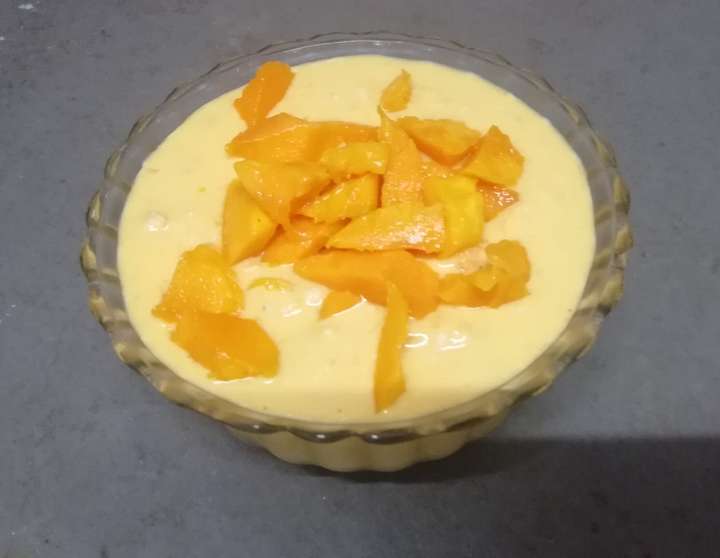 Mango Oats overnight 