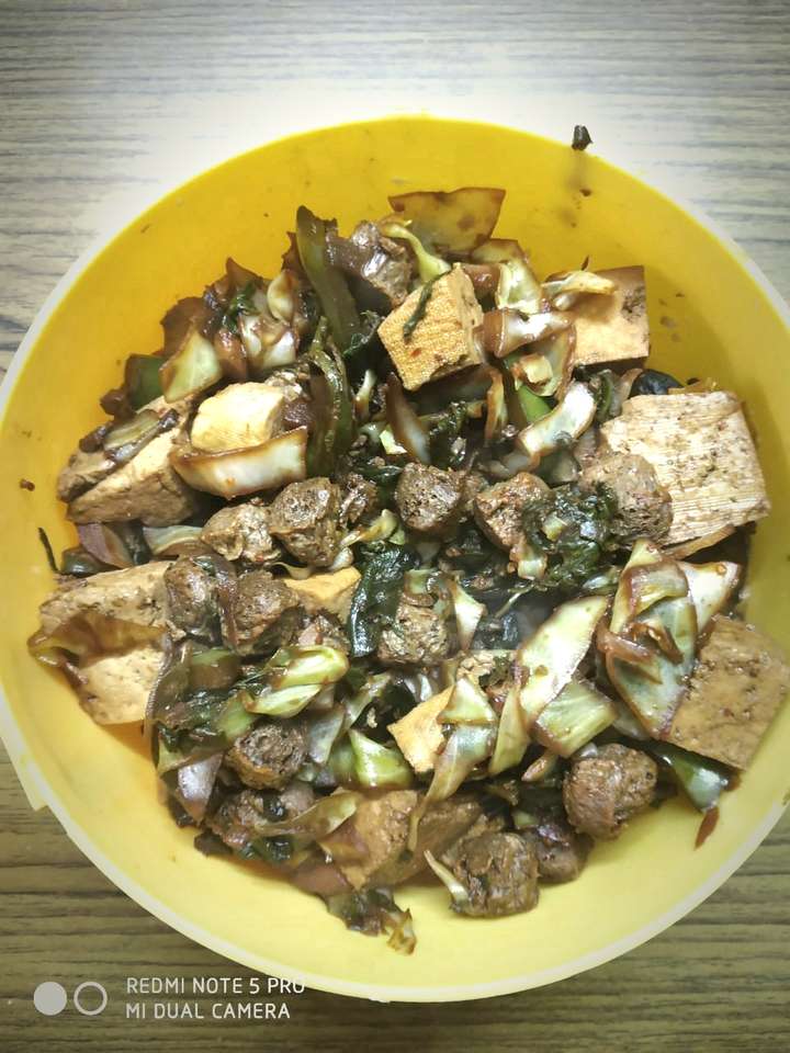 Soya and Tofu Stir Fry