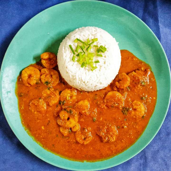 Prawn Curry Rice