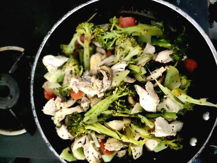 chicken vegetable salad 