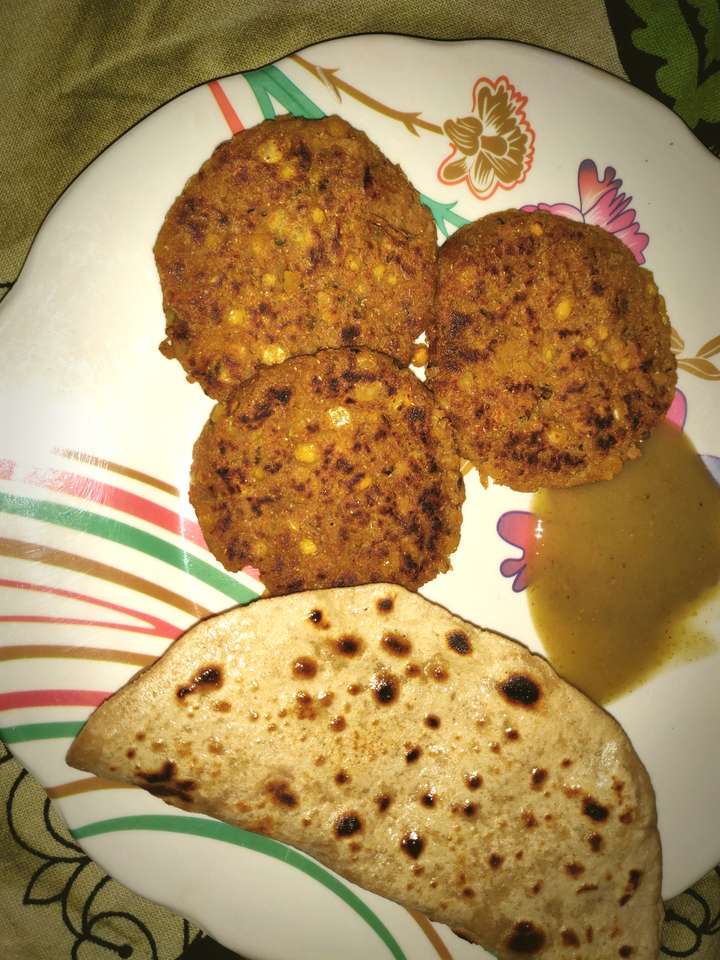 Soya-Daal Tikki