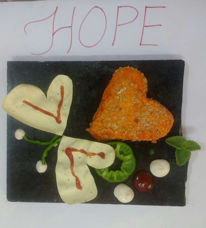 Valentine special paneer