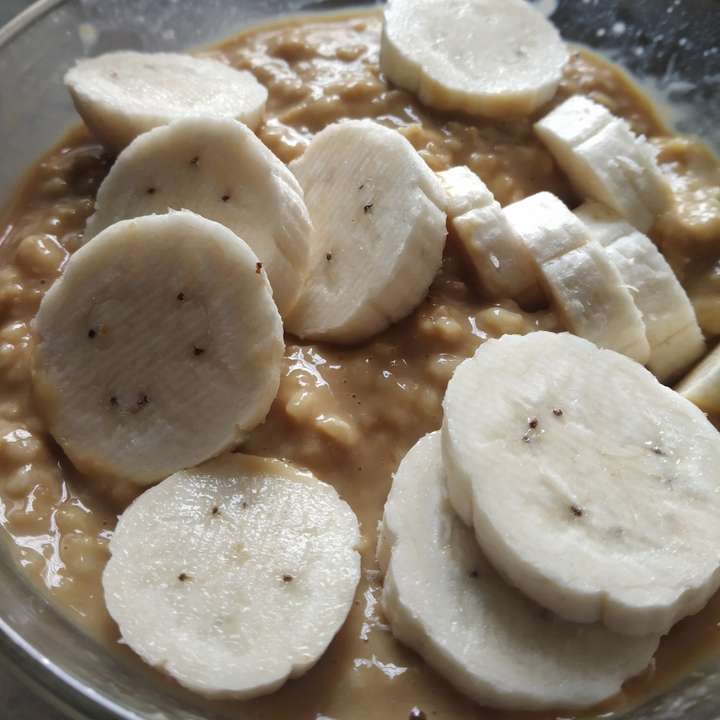 Banana Coffee Oatmeal.