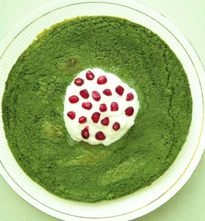 Spinach Crêpe