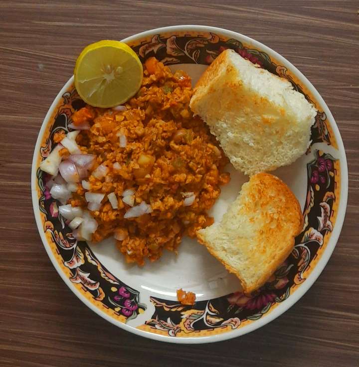 Soya Pav Bhaji