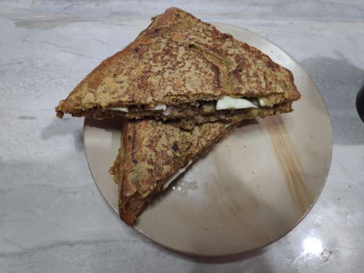 wheat bread paneer sandwich 