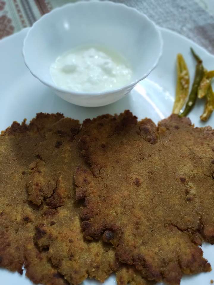 Soya paratha!
