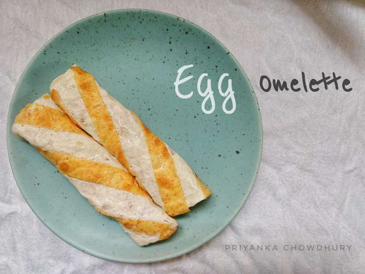 Egg omelette with style