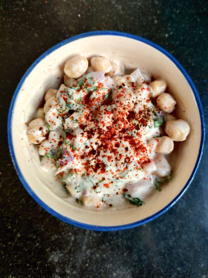 Chickpeas chat