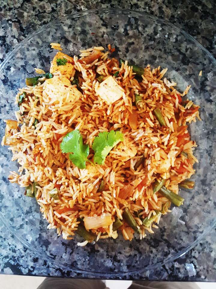 Tofu Biryani