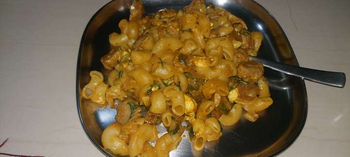 Soya Paneer Macroni 